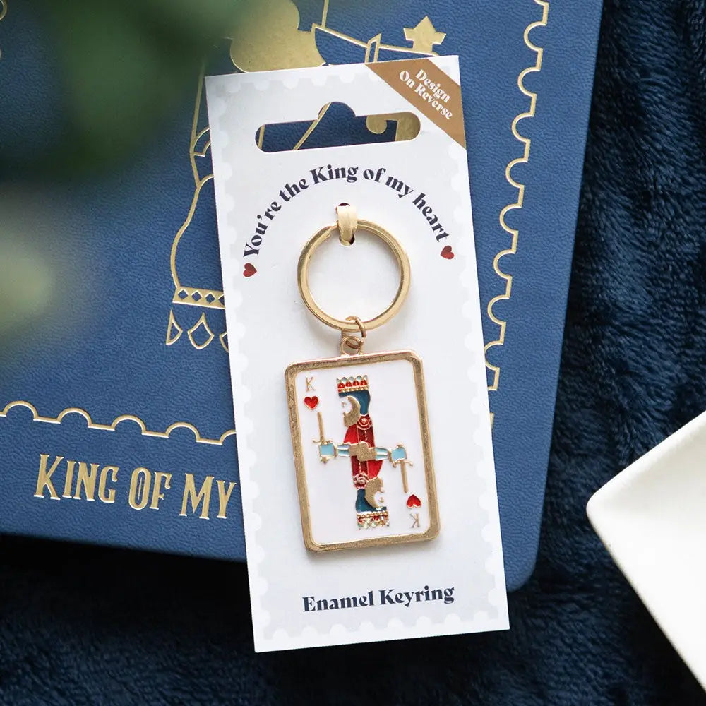 King of My Heart Keyring