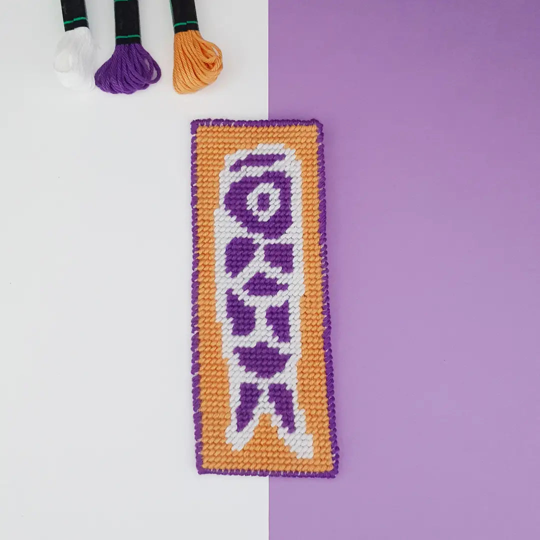 Needlepoint Kit - Bookmark - Koinobori