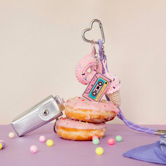 Diy Crochet Bag Charm Kit - Pop Mood