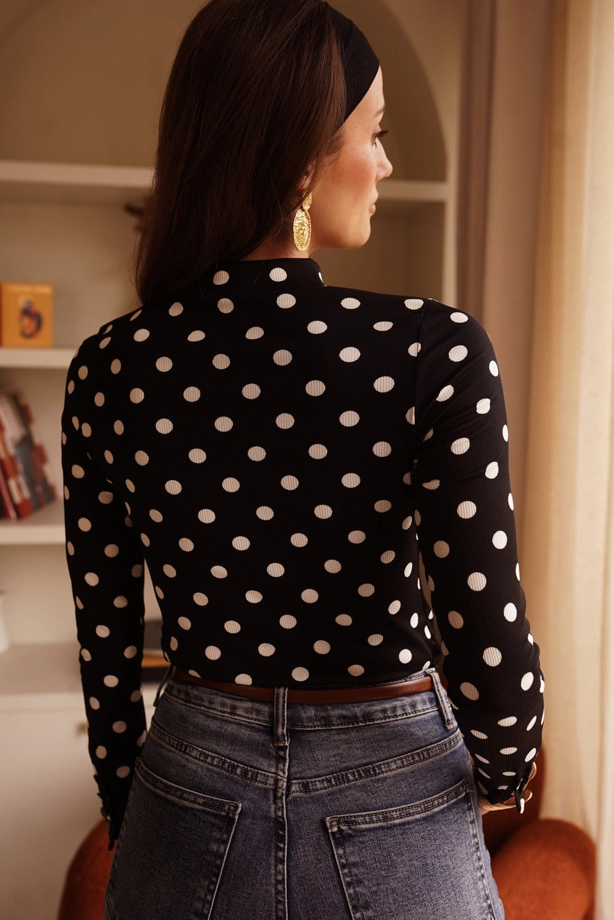 Polka Dot Blouse