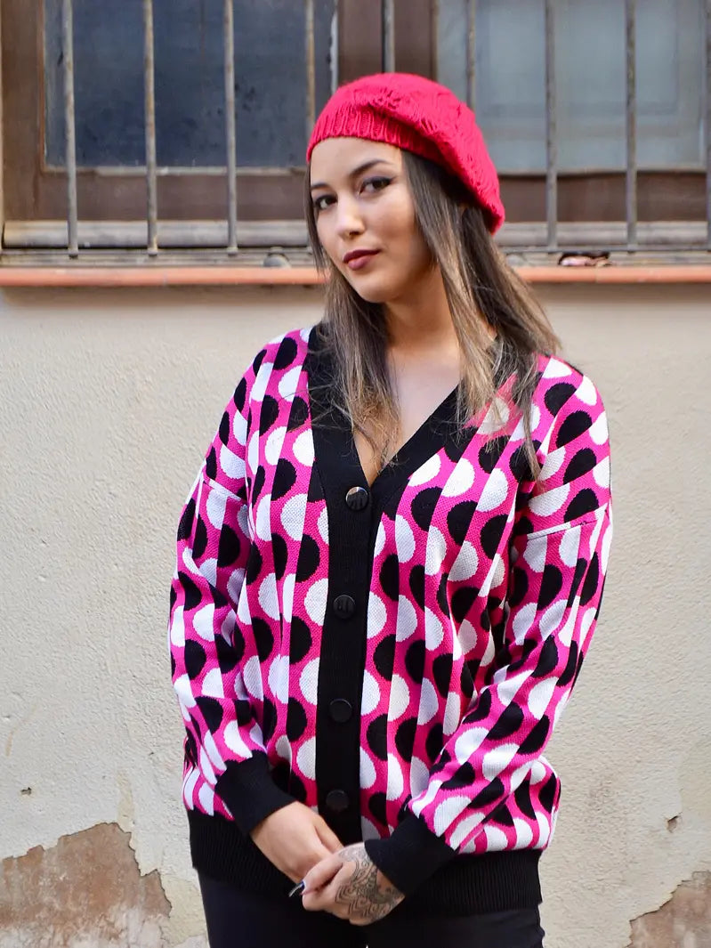 Geo Cardigan