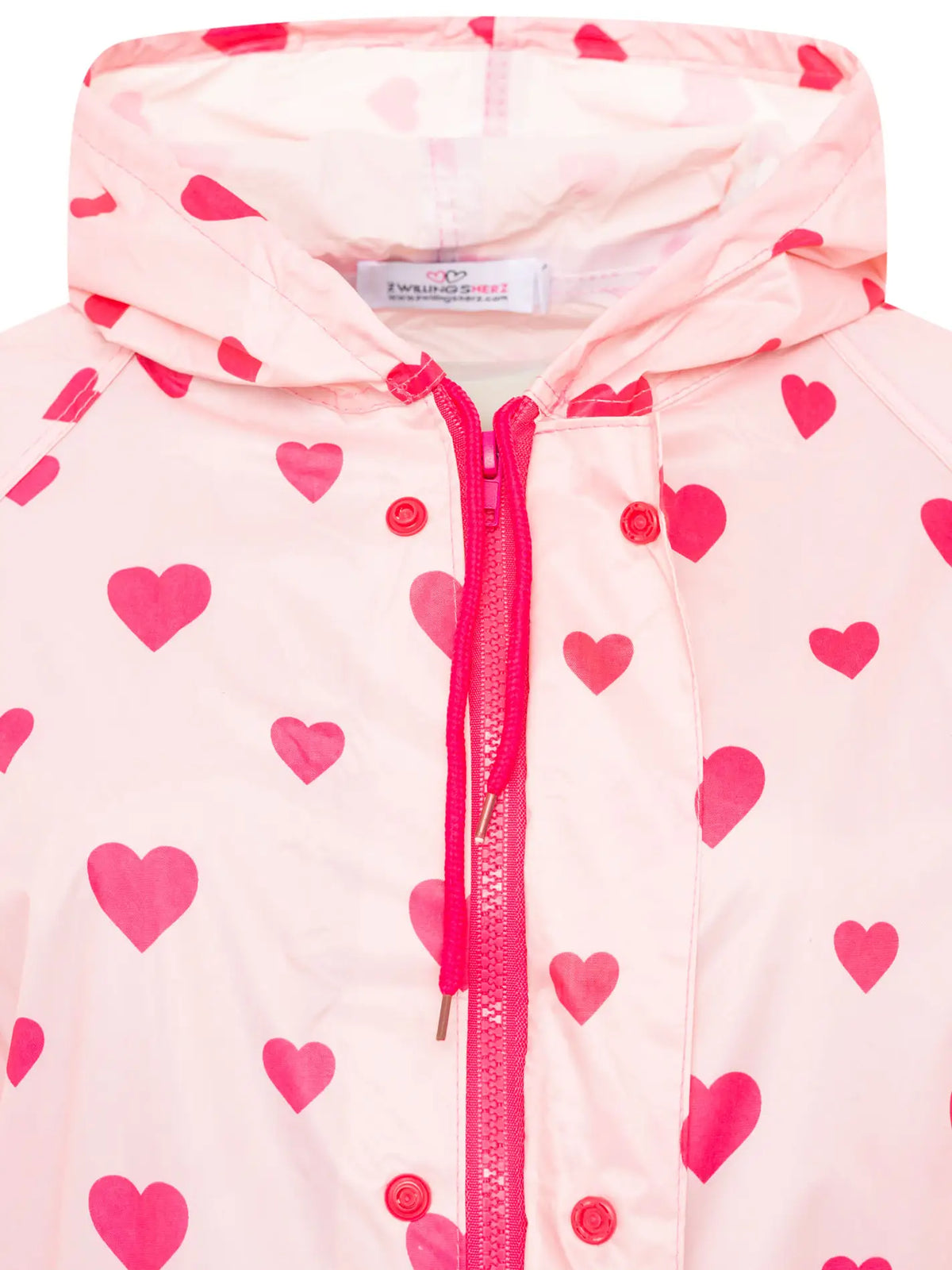 Raincoat "Love" Pink
