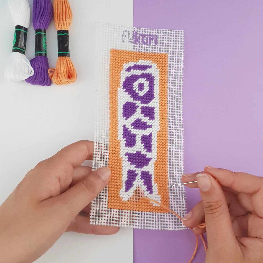 Needlepoint Kit - Bookmark - Koinobori