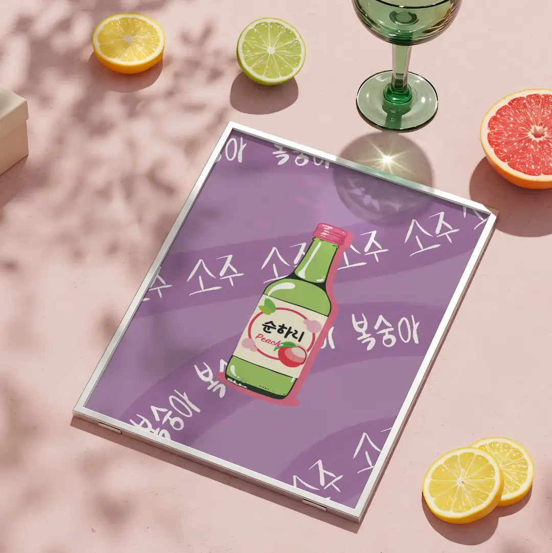 Soju POSTER A4 30x20 cm