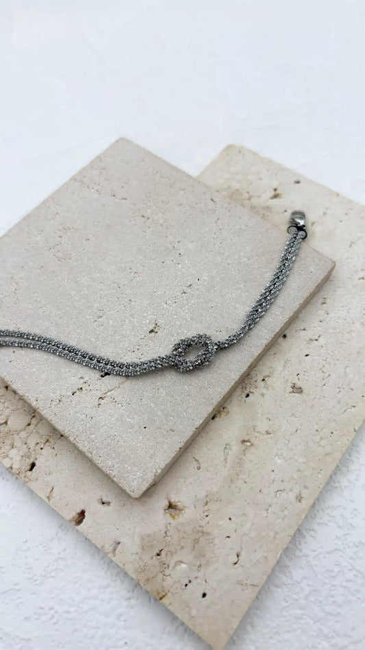 Silver Knot Bracelet