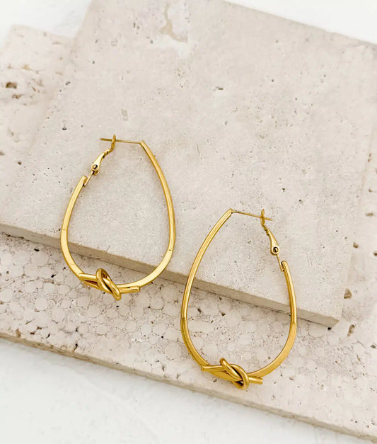 Gold Knots Earrings