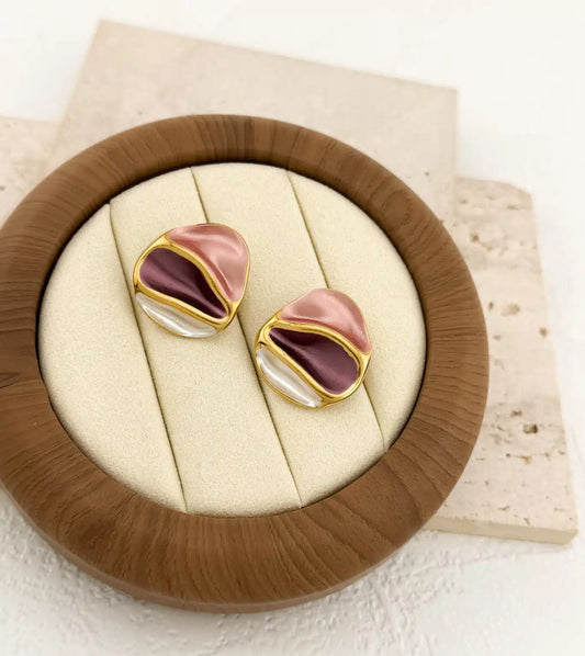 Pink Shades Earrings II