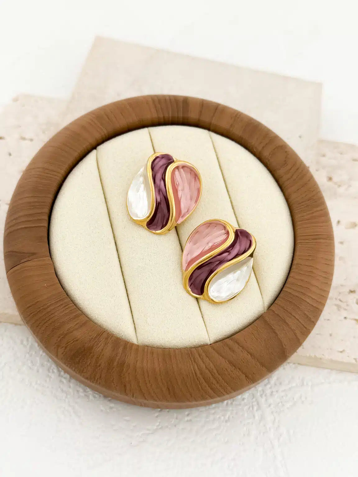 Pink Shades Earrings III