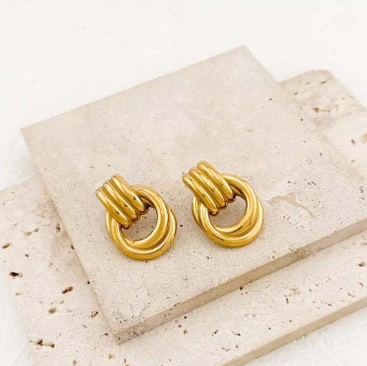 Gold Earrings I