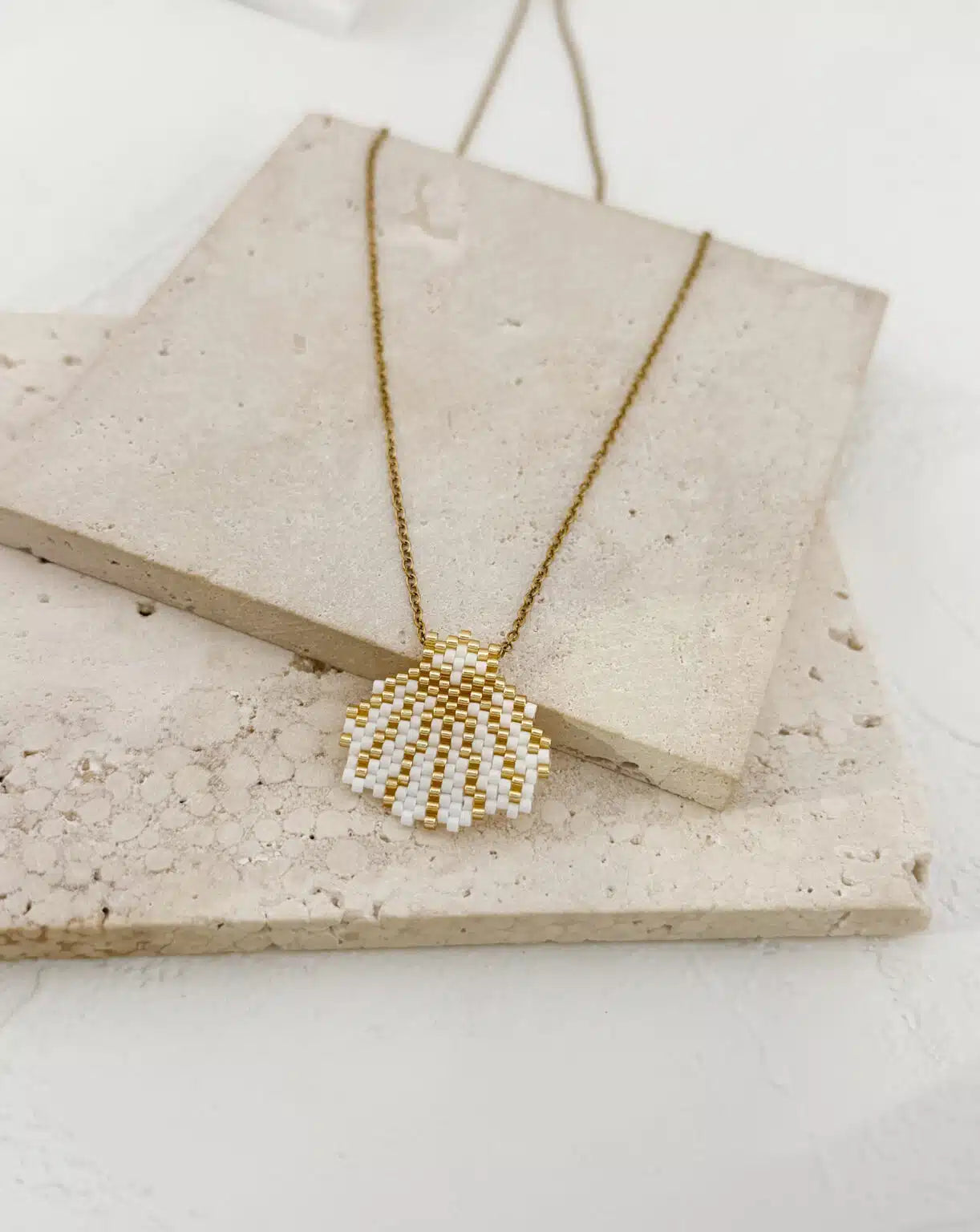 White Shell Necklace