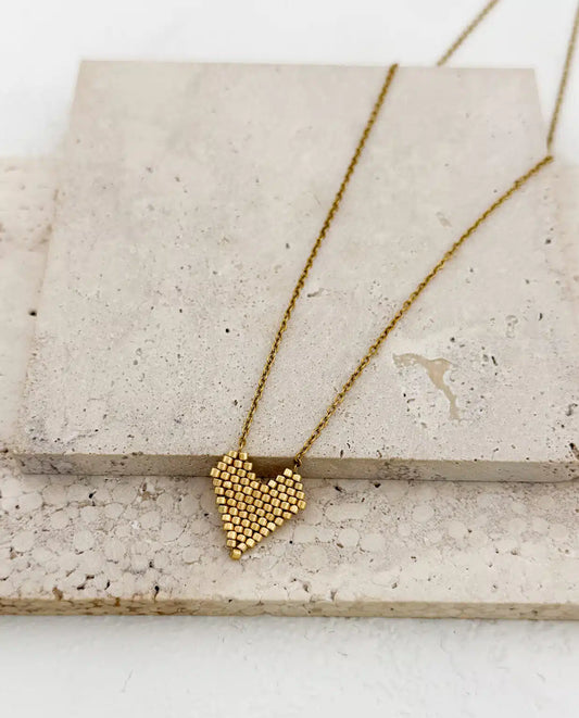 Gold Heart Necklace