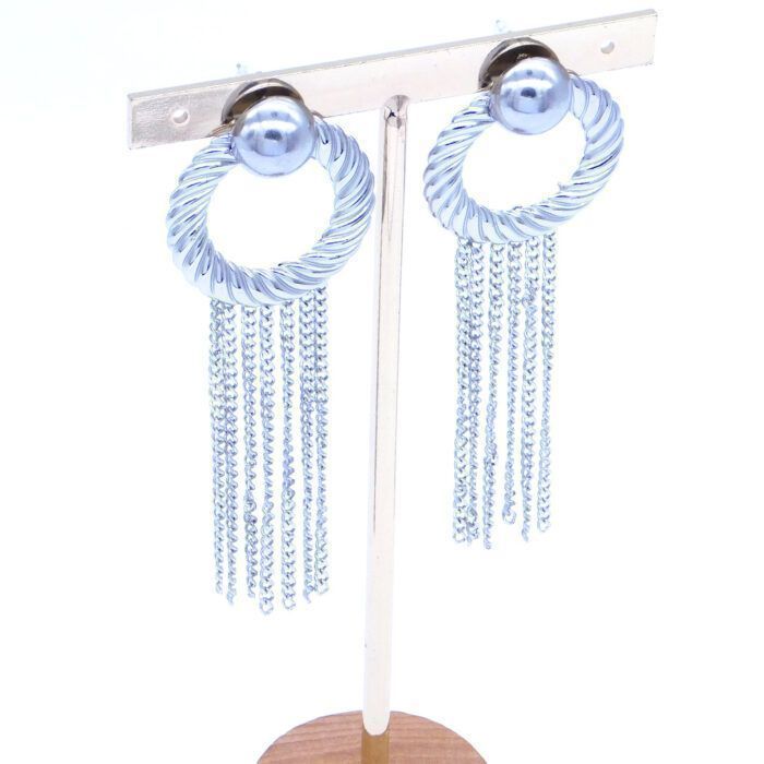 Ατσάλινα σκουλαρίκια Dreamcatcher