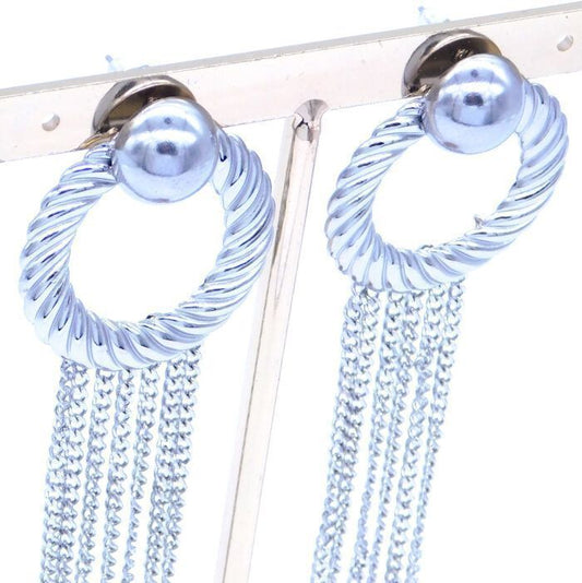 Ατσάλινα σκουλαρίκια Dreamcatcher