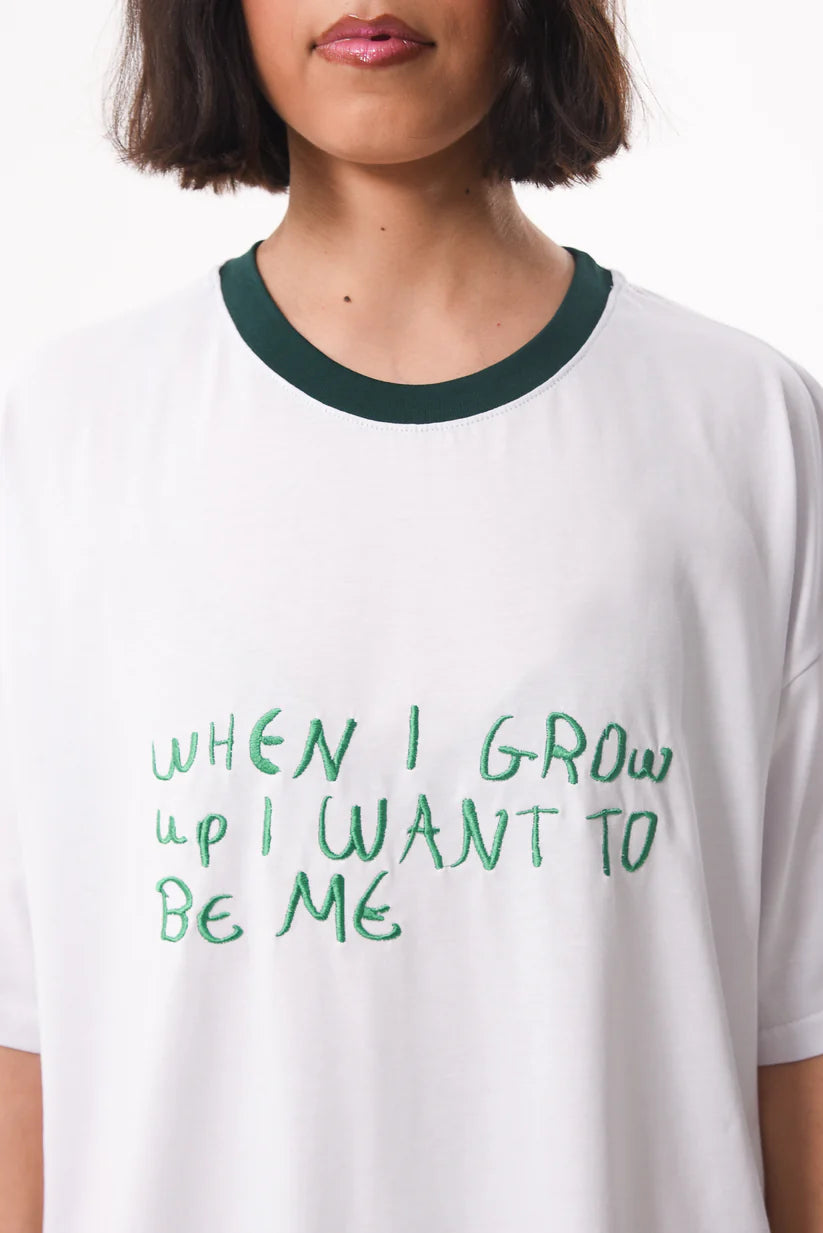 When I Grow Up -  White Tshirt