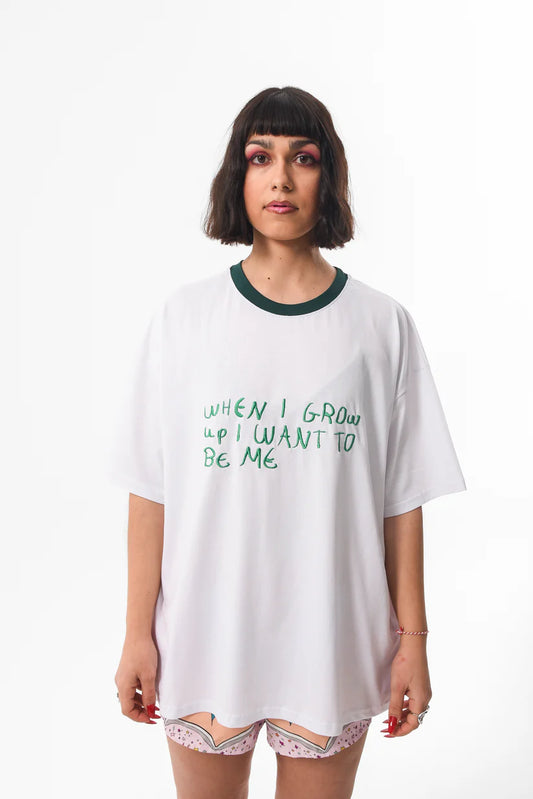 When I Grow Up -  White Tshirt