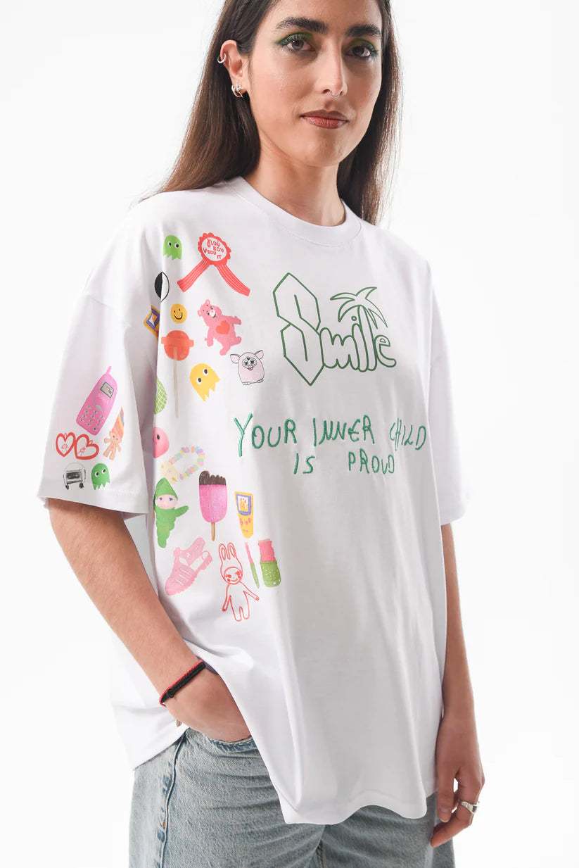 Inner Child -  White Tshirt