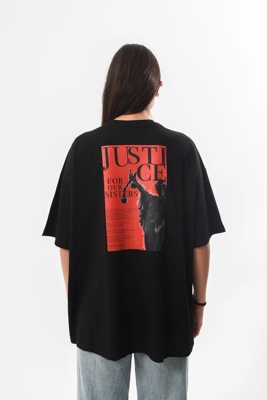 Justice For Our Sisters - Black Tshirt