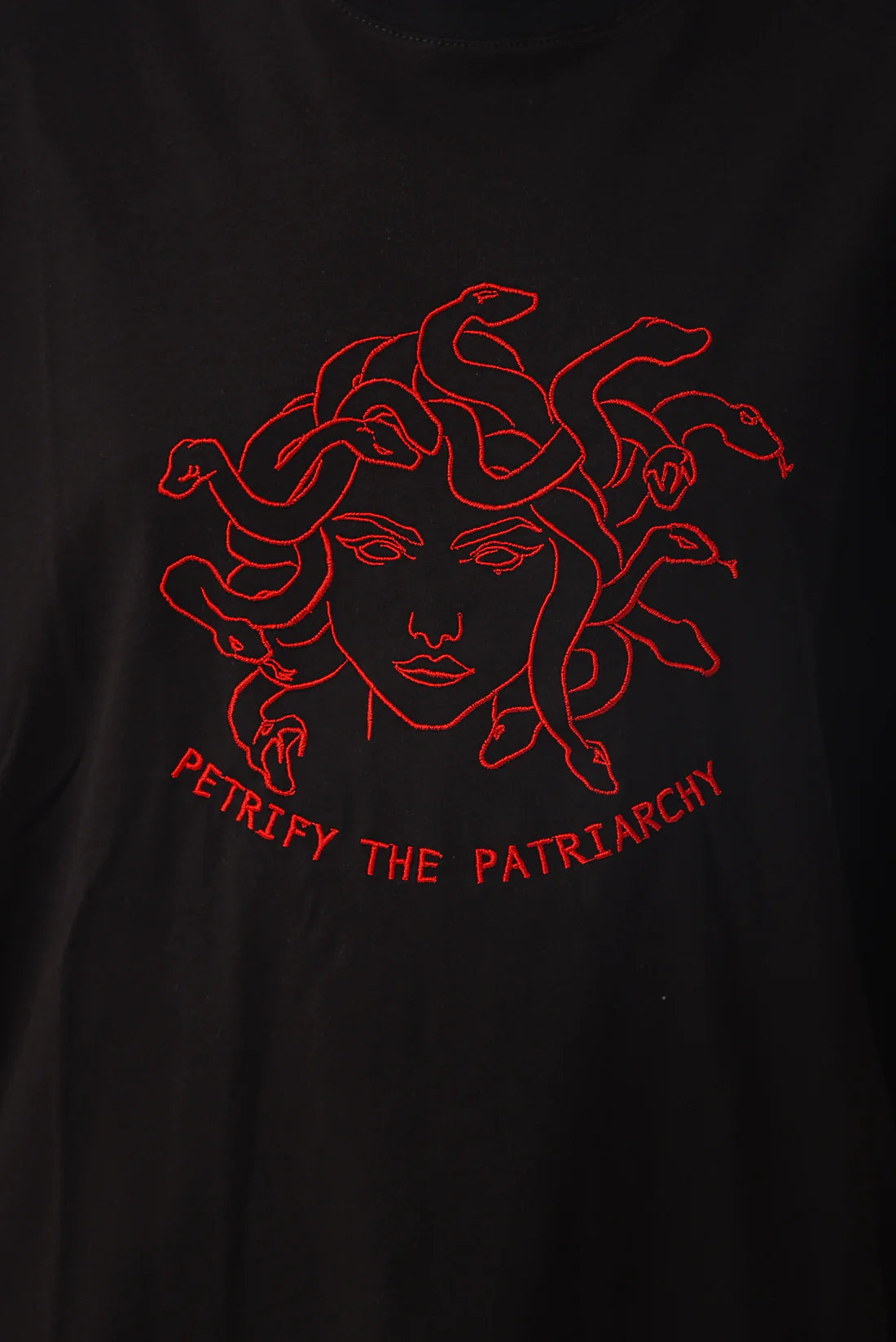 Petrify The Patriarchy - Black Tshirt