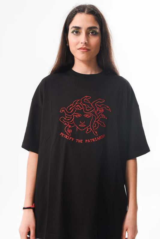Petrify The Patriarchy - Black Tshirt