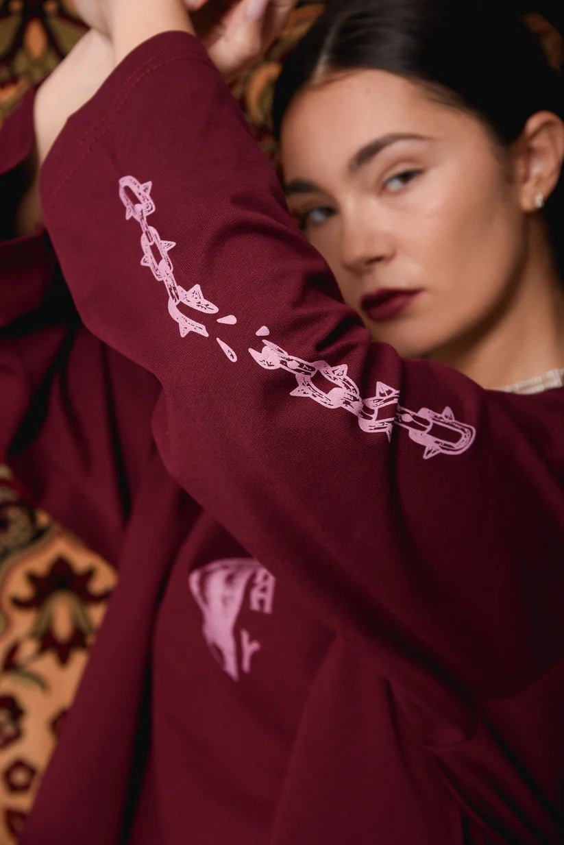 Slay - Bordeaux Longsleeve