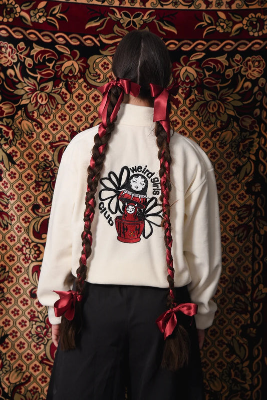 Weird Girls Club - Fleece Half Zipped