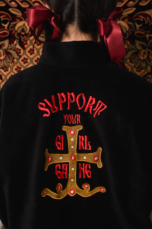 Support your Girl Gang  - Fleece Jacket