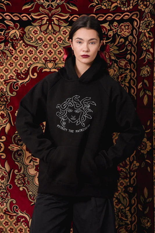 Petrify the Patriarchy - Black Hoodie