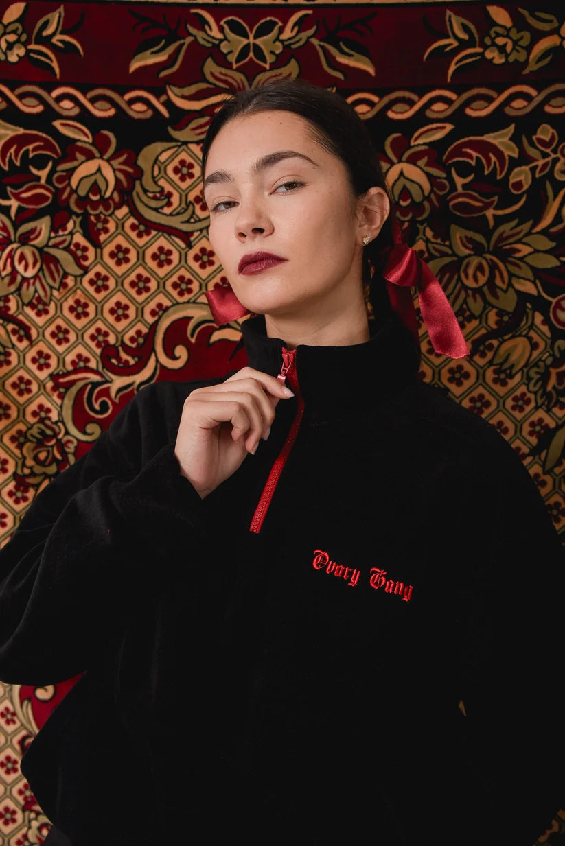 Petrify the Patriarchy - Fleece Half Zipped