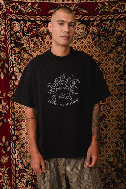 Petrify the Patriarchy - Black T-shirt