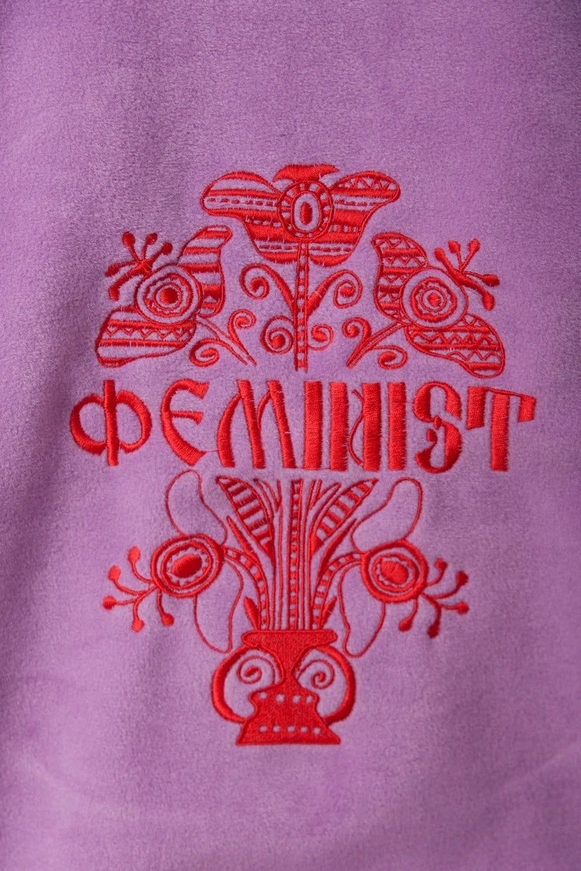 Φeminist - Fleece Half Zipped