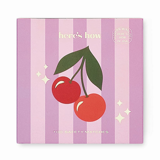 Cherries 100 Σπίρτα ασφαλείας 11cm