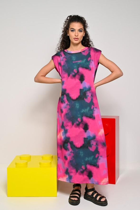 Tie Dye Maxi Dress