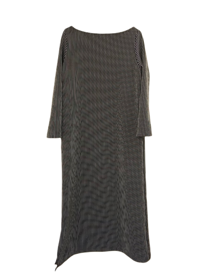 BLACK STRIPES BODYCON DRESS