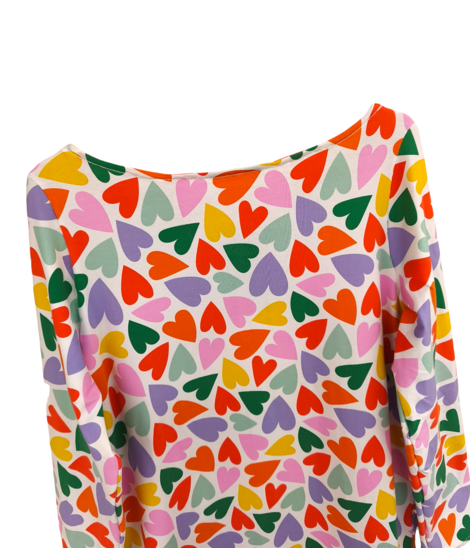HEARTS BODYCON DRESS