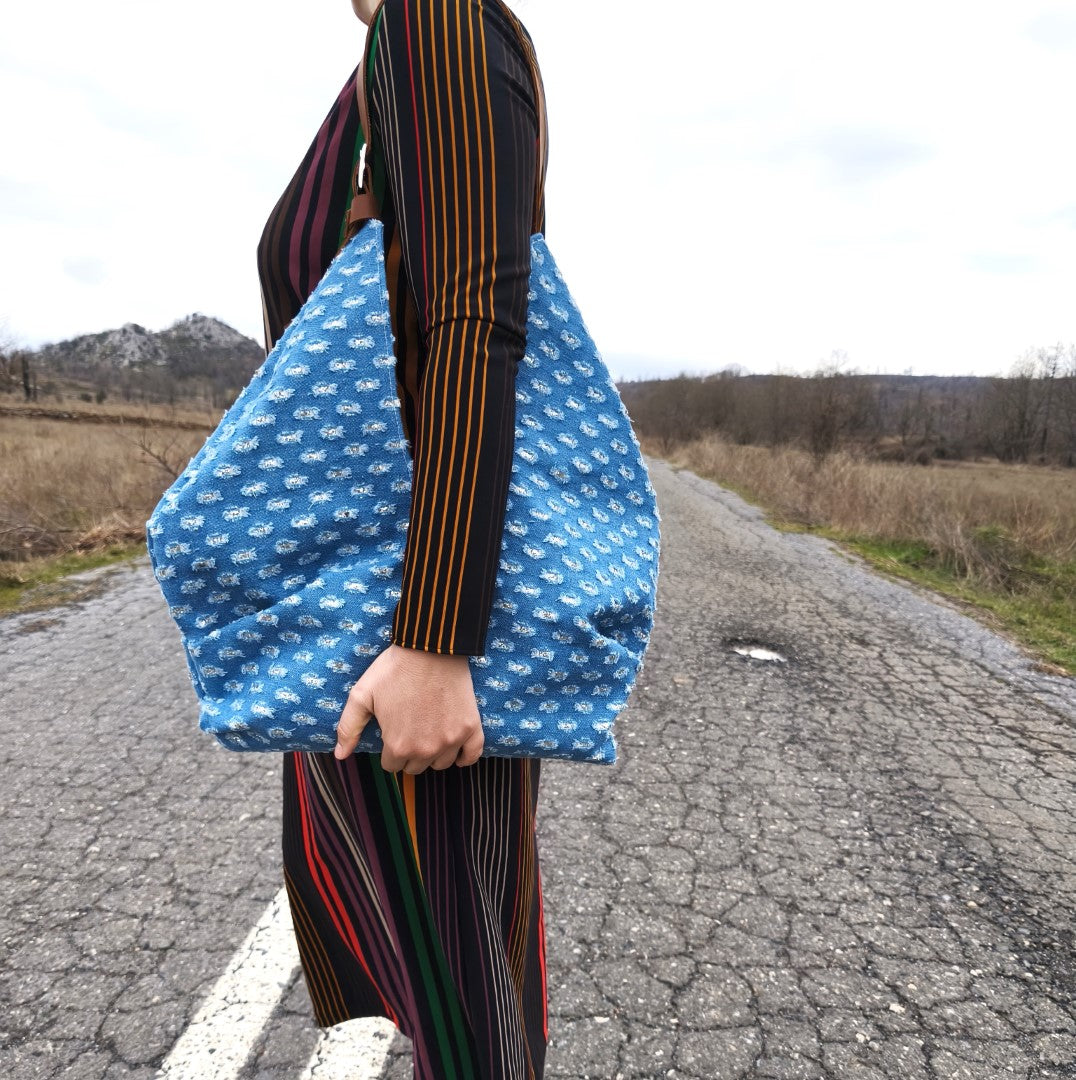 JEAN GLITTER TOKYO BAG