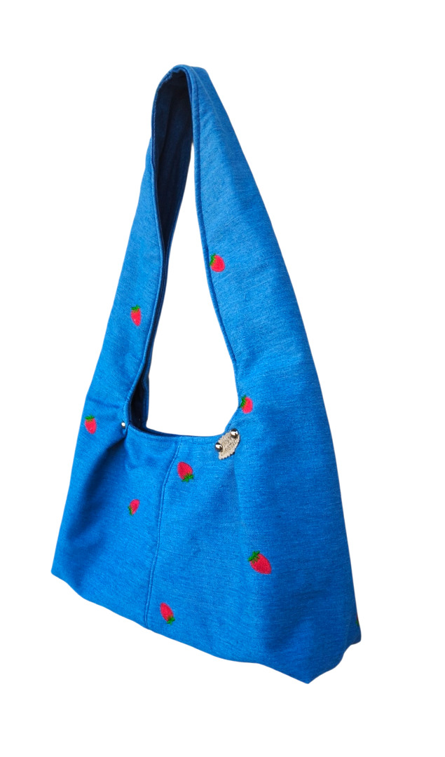 STRAWBERRY JEAN HOBO SHOULDER BAG