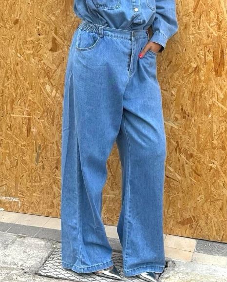 JEANS ΜΠΛΕ ΠΑΝΤΕΛΟΝΙ