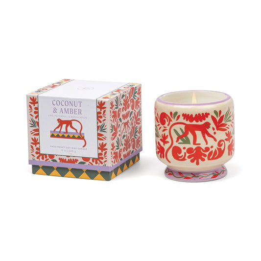 A dopo Κεραμικό κερί σόγιας Coconut & Amber 226gr Jungle