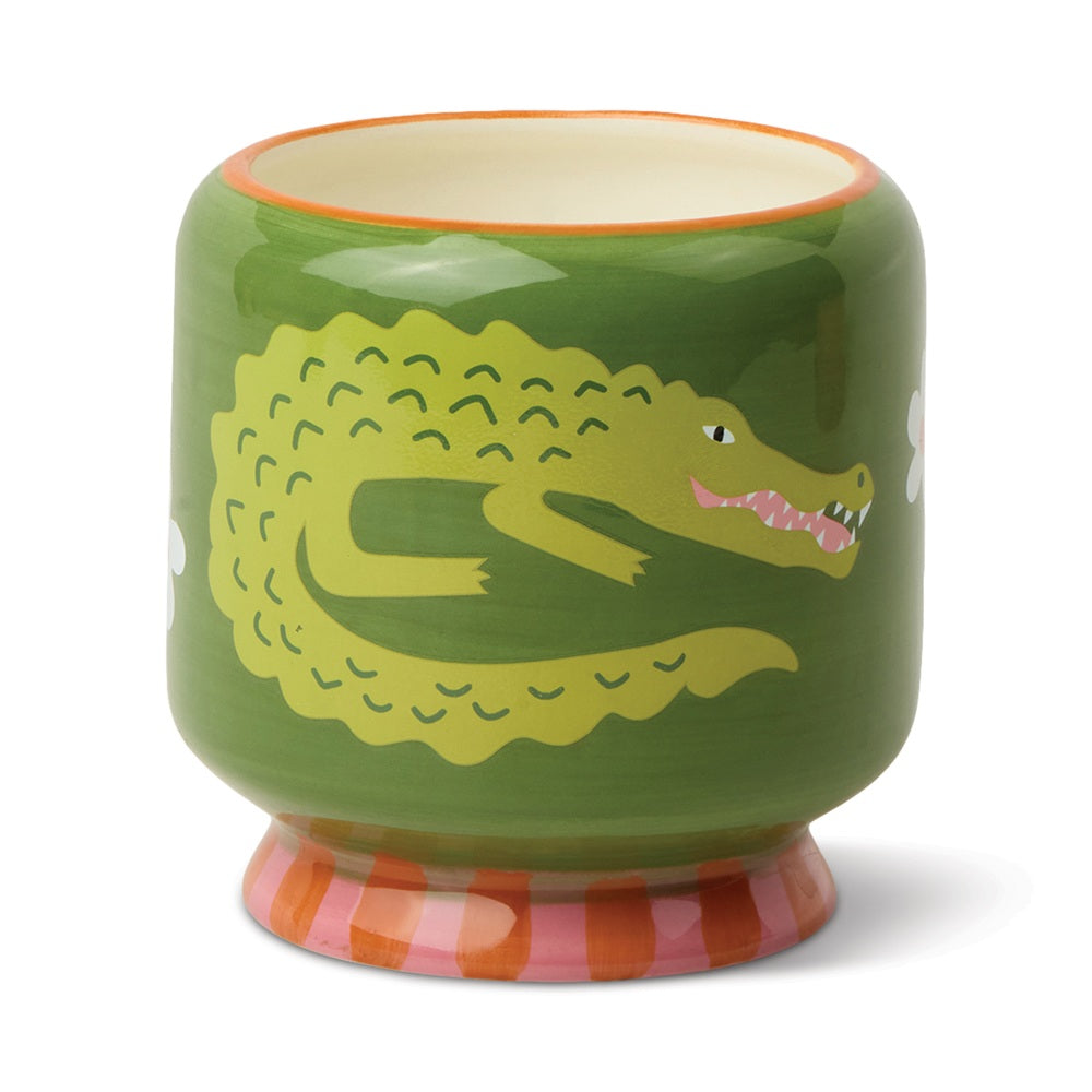 A dopo Κεραμικό κερί σόγιας, Prickly Pear 226gr Crocodile