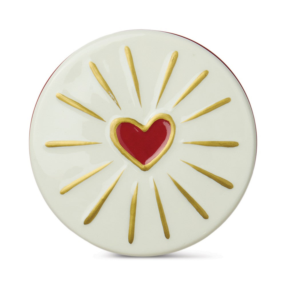 Charmed LOVE Wild Fig & Rose κερί σόγιας σε ροζ γυάλινο δοχείο 226gr