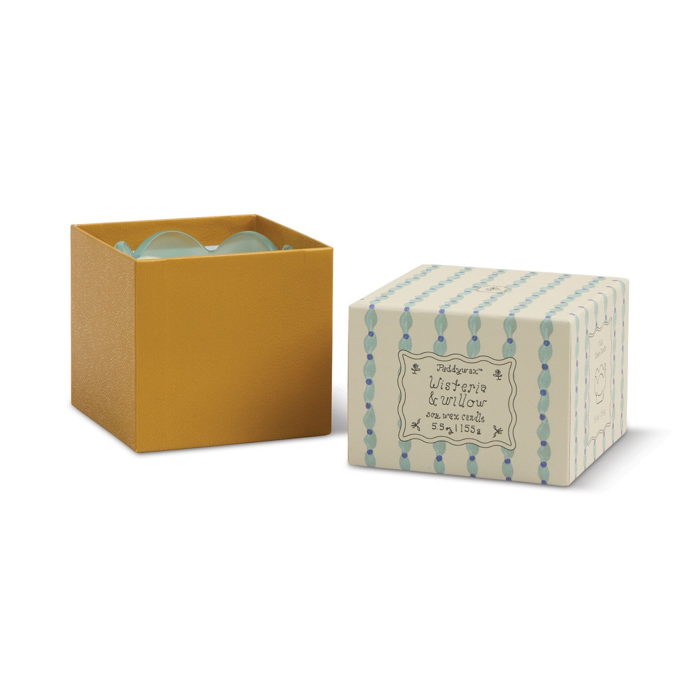 Tulip κερί σόγιας σε γυάλινο δοχείο, Wisteria & Willow 155gr