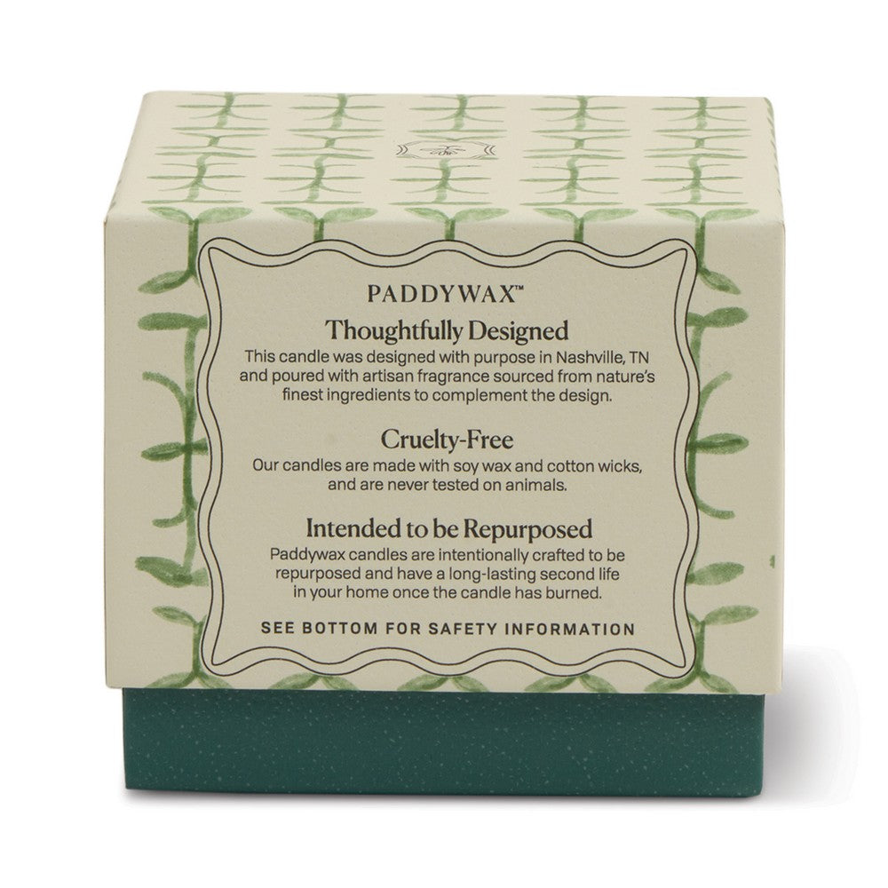 Tulip κερί σόγιας σε γυάλινο δοχείο, Verbena & Lemongrass 155gr