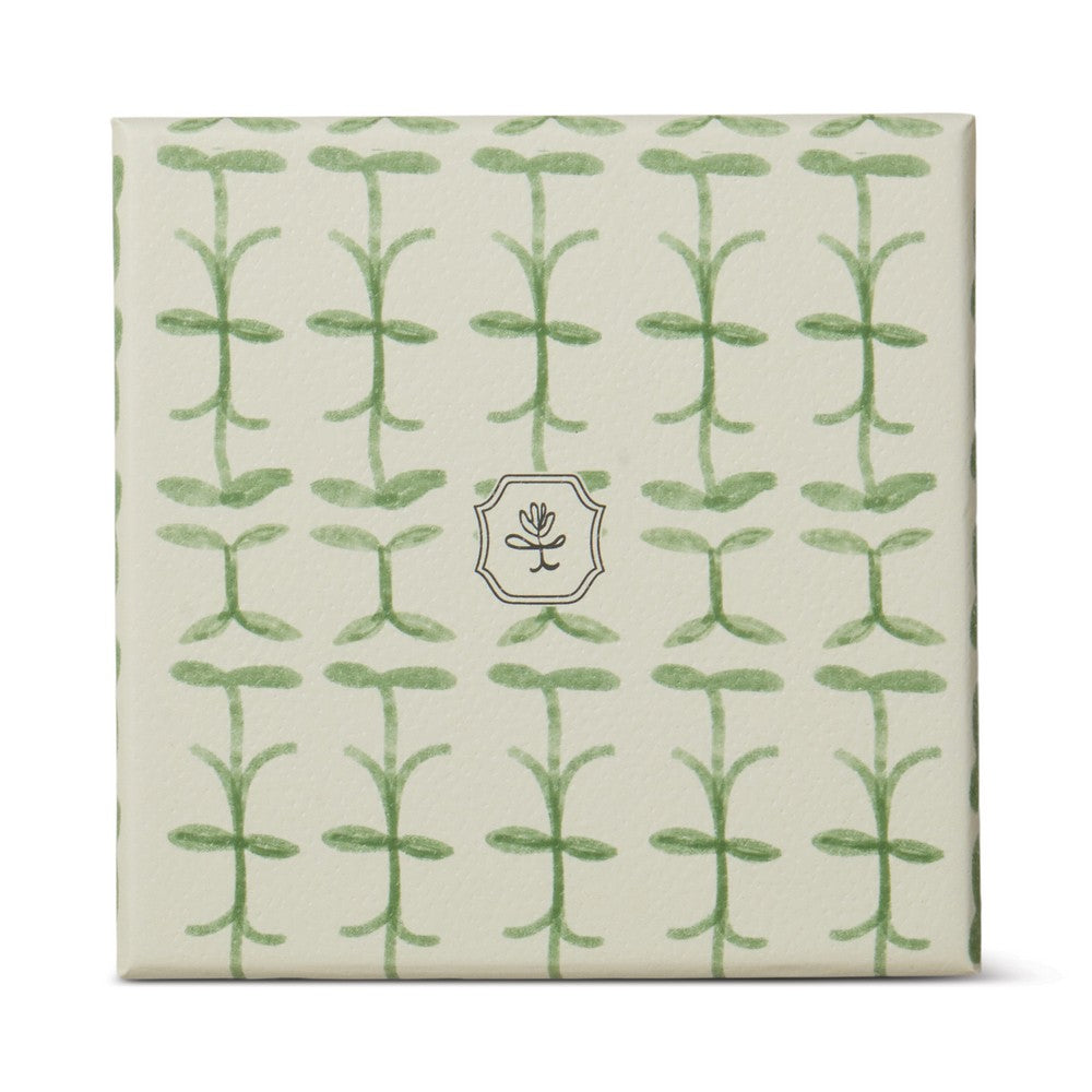 Tulip κερί σόγιας σε γυάλινο δοχείο, Verbena & Lemongrass 155gr