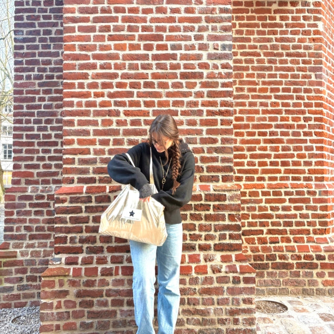 THE NOVA TOTE BAG - GOLD