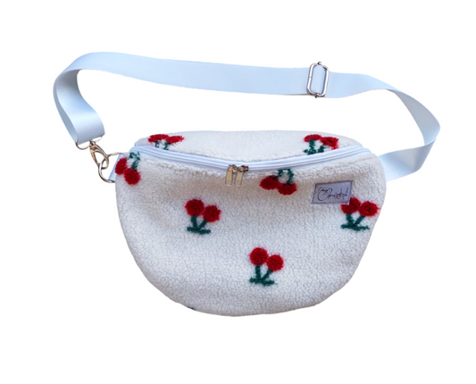 CHERRY TEDDY BUM BAG