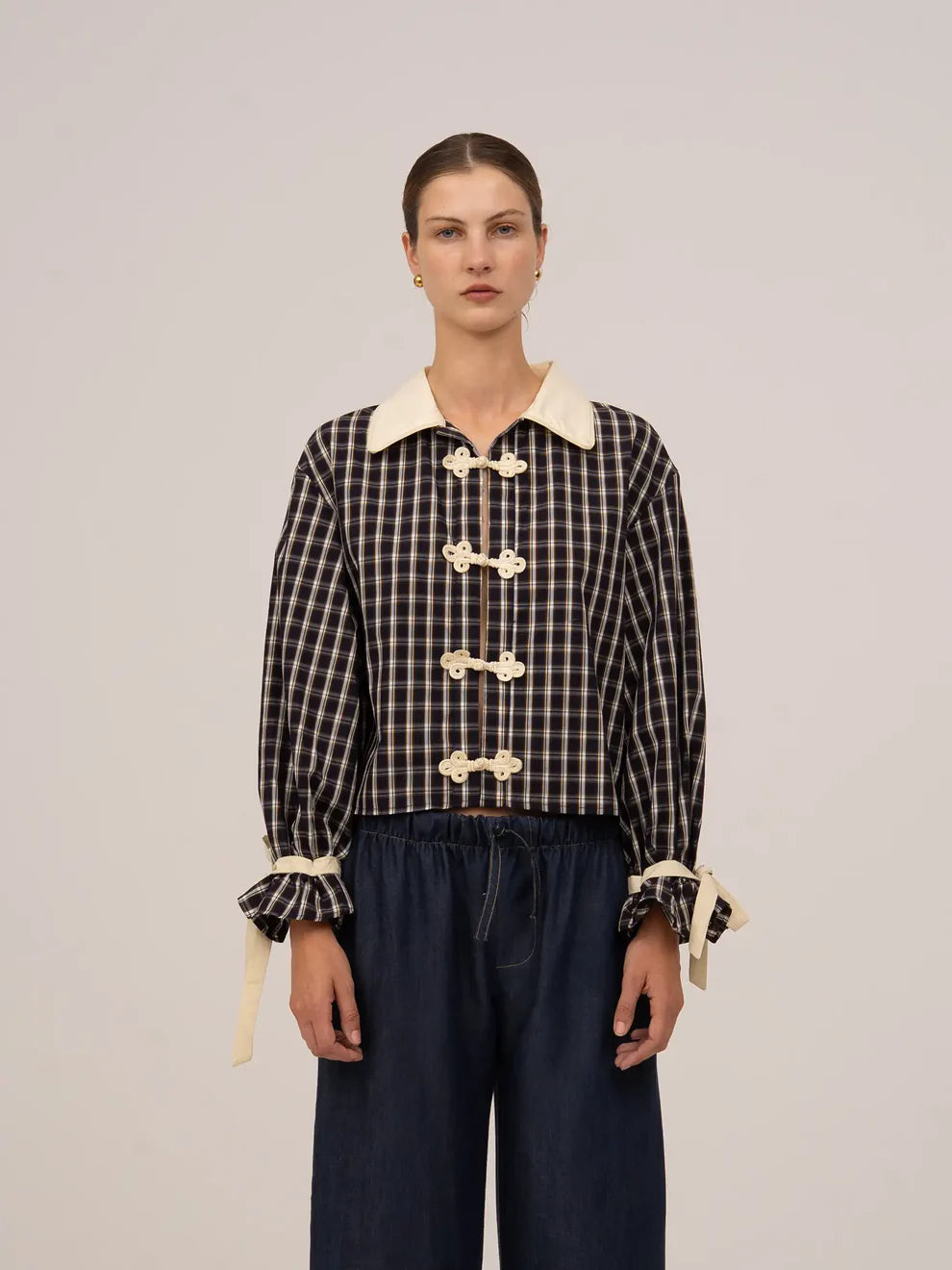 Quirk Plaid Blue Shirt