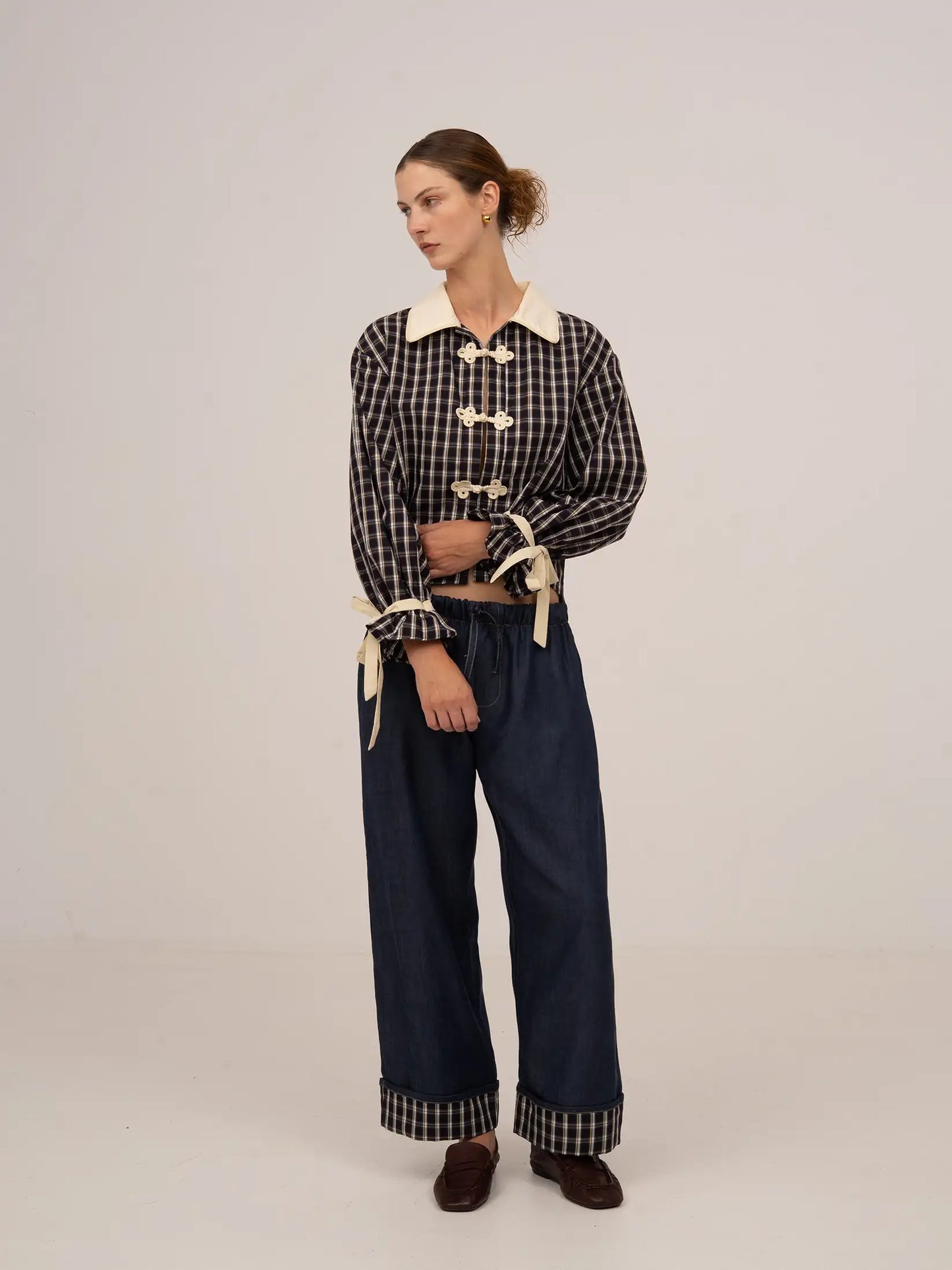 Quirk Plaid Blue Shirt