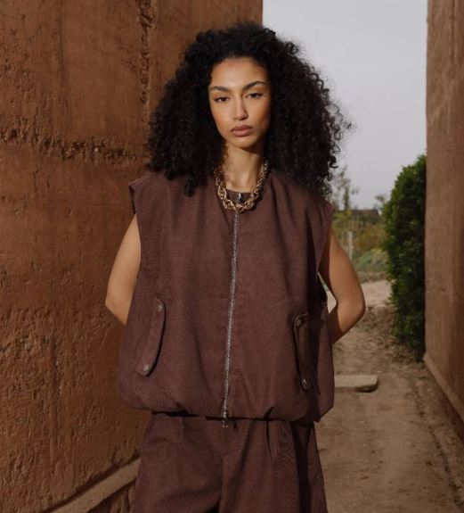 CHOCO CORD VEST