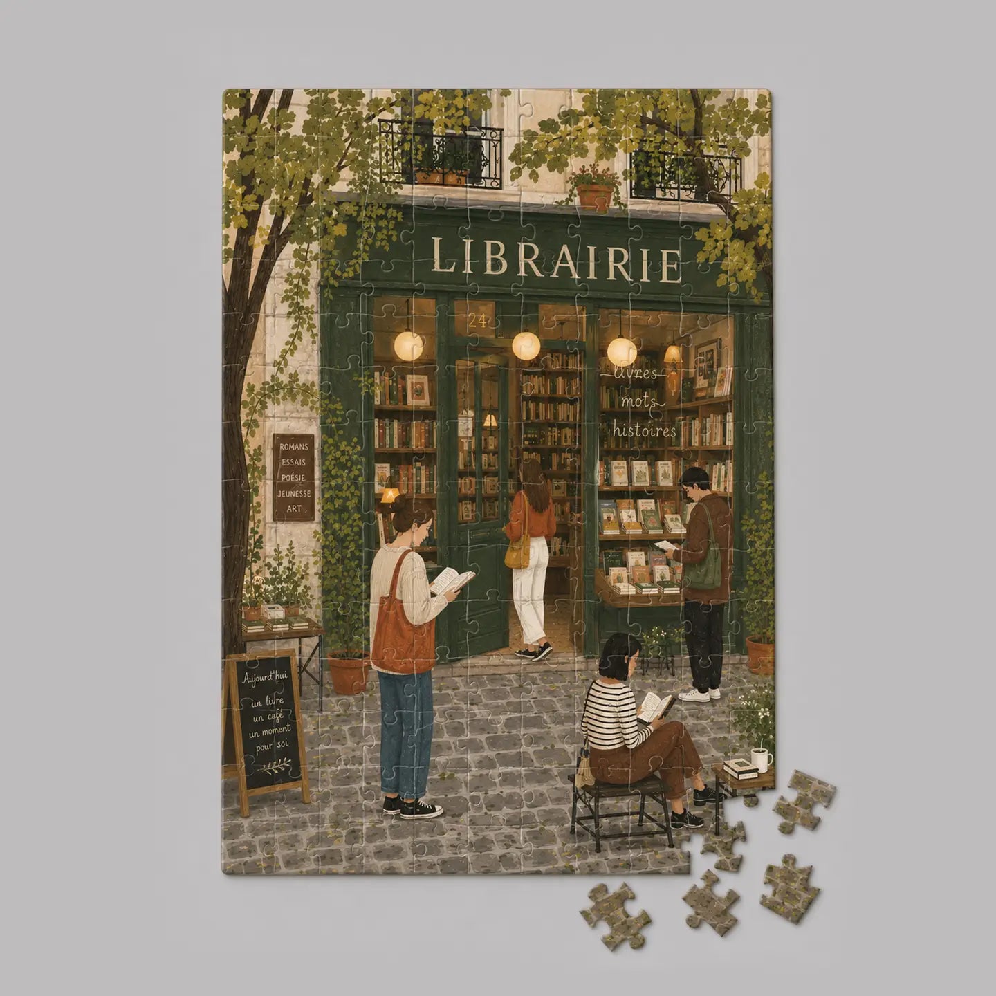 Bookshop Mini Jigsaw Puzzle