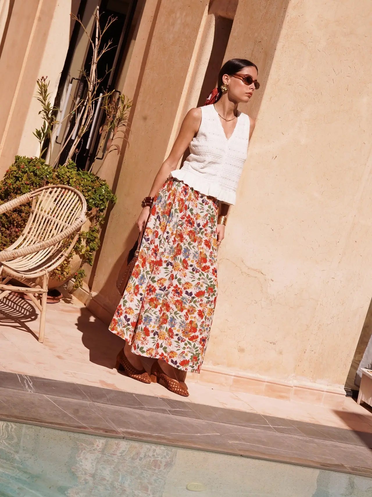 Floral Skirt